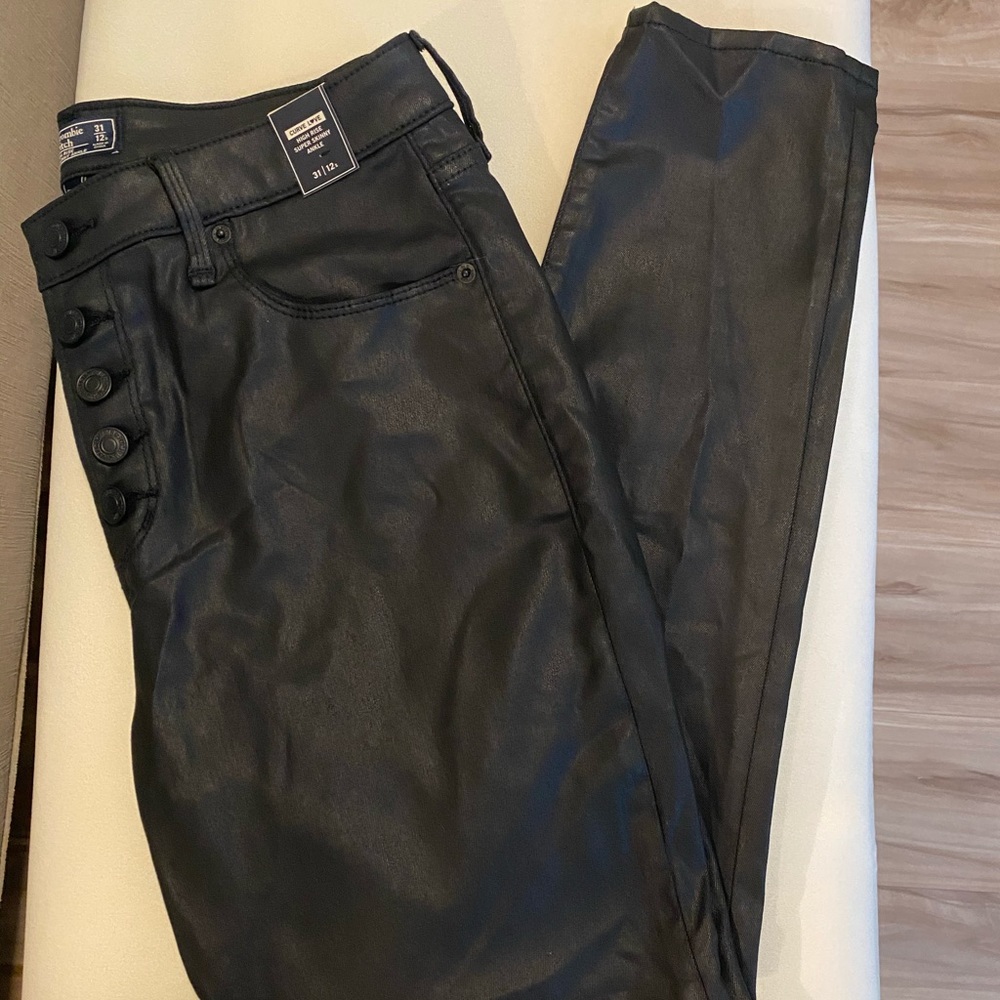 Abercrombie CurveLove High Rise Super Skinny Ankle